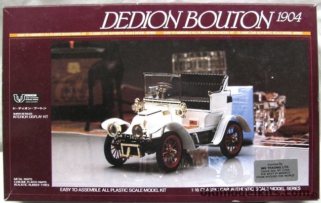 Union 1/16 1904 De Dion Bouton, C-04-1200 plastic model kit